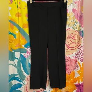 NWT Women’s Black Calvin Klein Boot Cut Leg Trouser Pants Size 14